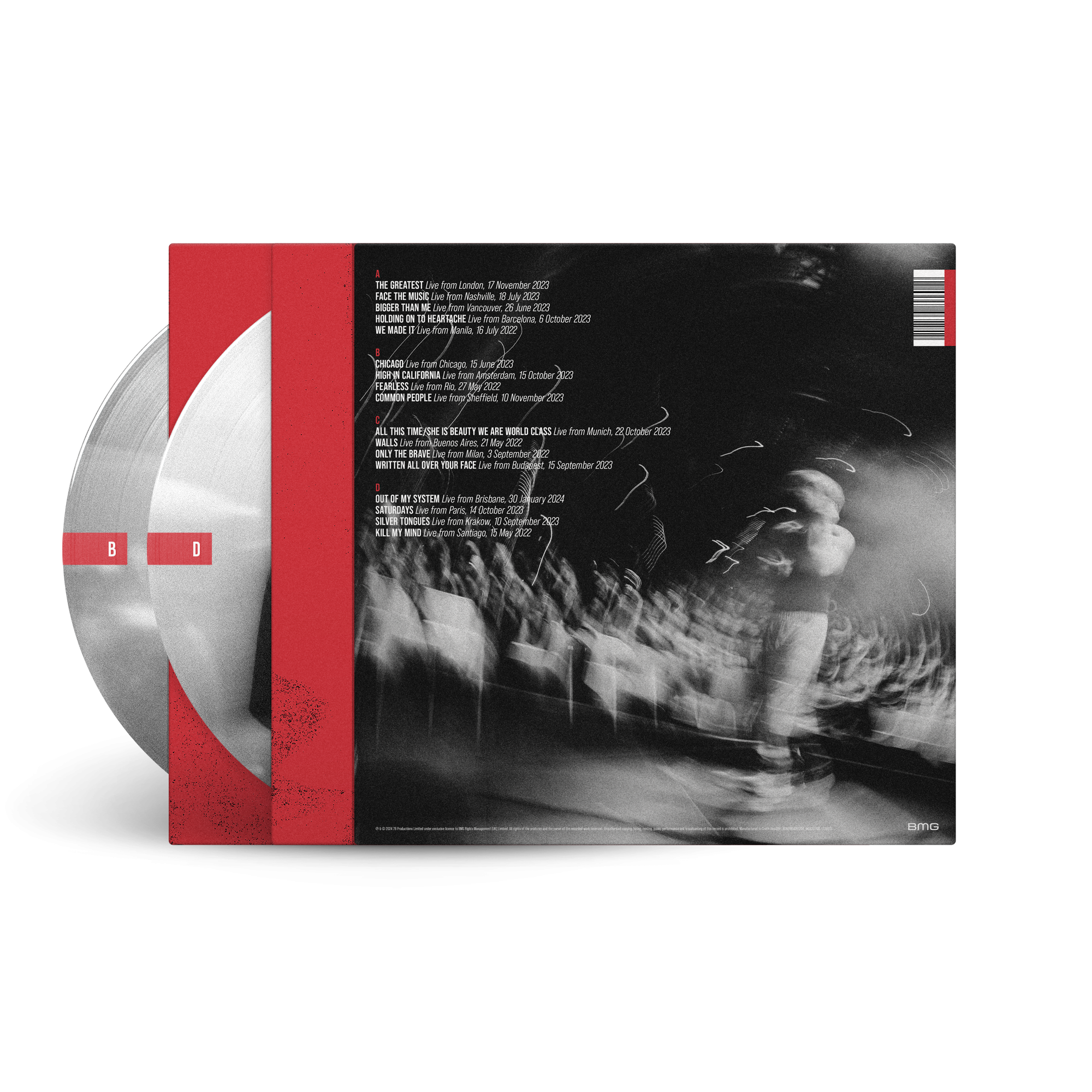 Louis Tomlinson LIVE 2LP Picture Disc 430504